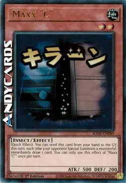 MAXX C • Ultra R • RA05 EN089 • 1Ed • Yugioh! • ANDYCARDS - Image 1