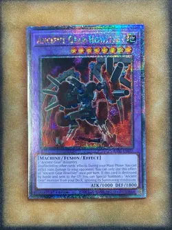 Yugioh Ancient Gear Howitzer RA03-EN035 Quarter Century Rare 1st Ed NM - Image 1