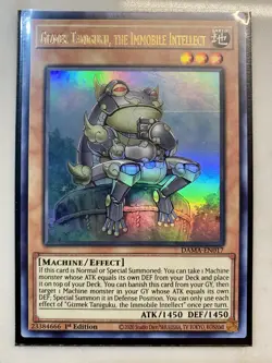 Yugioh! Gizmek Taniguku, the Immobile DAMA-EN017 Ultra Rare 1st Ed LP - Image 1