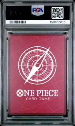 2025 ONE PIECE OP12-020 LEGACY OF THE MASTER RORONOA ZORO ALT ART LEADER PSA 10 - Image 2