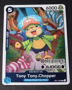 Tony Tony.Chopper Judge Pack Vol. 7 Foil Stamped One Piece Promo OP11-053 NM! - Image 1