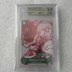 One Piece English Promo Monkey.D.Luffy P-061 Uta Deck Battle Winner - BGS 9.5 - Image 1