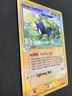 Lanturn 28/95 EX Team Magma VS Team Aqua Pokemon Card Reverse Holo - Image 3