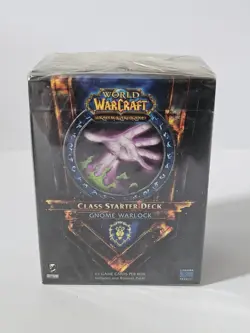 World of Warcraft Trading Card Game CLASS STARTER DECK GNOME WARLOCK NEW - Image 1