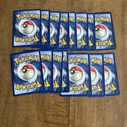 Pokemon Bulk Wotc 15 Card Vintage Lot 1st Edition Rare Shadowless - Image 2