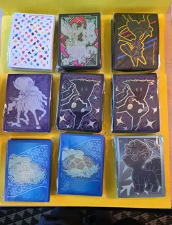 Pokemon Card Sleeves (9) Packs In Box 65 Sleeves Per Pack! - Image 1