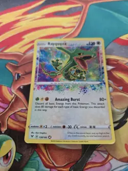 Pokemon TCG Card | Rayquaza 138/185 Vivid Voltage| Amazing Rare - Image 1