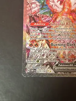 Pokemon TCG Charizard EX Sir Obsidian Flames Special Illustration Rare Card #223 - Image 4