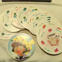 Pokemon Rummy Card Game Circular Deck of Cards with Case - Image 3