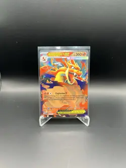 Mega Charizard Y EX 022/217 ASC Ascended Heroes Pokemon Card NM - Image 1