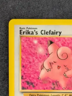 Erika’s Clefairy 40/132 Gym Challenge Uncommon 1999 WOTC Pokemon Card TCG NM - Image 3