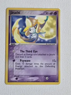 Nintendo Jirachi Promo 021 2004 LP Basic Pokemon Card - Image 1