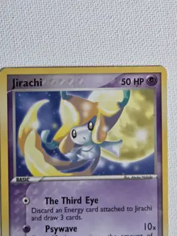 Nintendo Jirachi Promo 021 2004 LP Basic Pokemon Card - Image 2