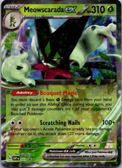 Meowscarada ex Promo SV: Scarlet & Violet Promo Cards 033 NM - Image 1