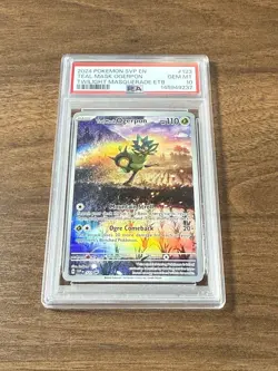 Teal Mask Ogerpon 123 Sv: Scarlet & Violet Promo Cards Holo PSA 10 - Image 2