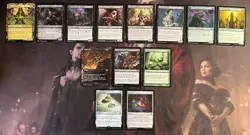 MtG Custom Commander Black Green Pest Overrun - Beledros Witherbloom - Bracket 2 - Image 4