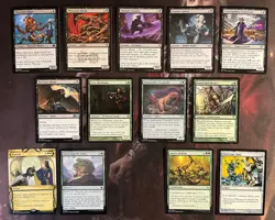 MtG Custom Commander Black Green Pest Overrun - Beledros Witherbloom - Bracket 2 - Image 5
