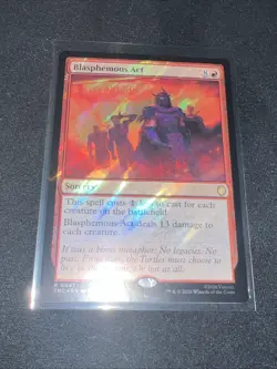 Blasphemous Act Commander: Teenage Mutant Ninja Turtles Surge Foil NM - Image 2