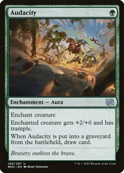 [MTG] Audacity (Foil) (169) (BRO) NM - Image 1