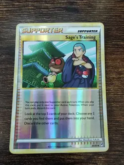 Sage's Training 85/95 Call of Legends Reverse Holo Pokemon - Image 1