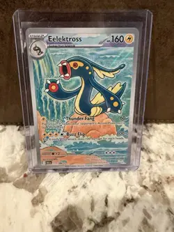 Pokemon TCG Black Bolt Elektross Illustration Rare Card 115/86 - Image 1