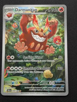 Pokemon Darmanitan 098/086 Black Bolt Illustration Rare - MINT - Image 1