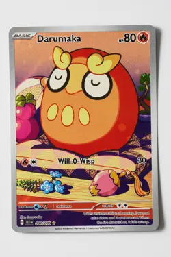 Darumaka 097/086 Pokemon TCG: Black Bolt Illustration Rare (A) - Image 1