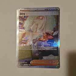 Jacq 250/198 SV01 Scarlet & Violet Base Set Holo Full Art SIR Trainer English - Image 1