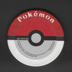Kadabra Pokemon Battrio Coin 03-043 2007 Vintage Nintendo Gamefreak Japanese B3 - Image 2