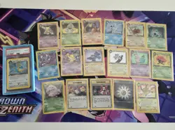Team Rocket First Edition Complete Pokemon Card Set NM/LP PSA 8 Dragonite WotC - Image 2