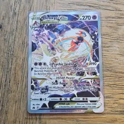 Pokemon Deoxys VSTAR GG46/GG70 Crown Zenith Galarian Gallery Full Art Ultra Rare - Image 1