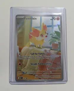 Fennekin 080 Pokemon Center Promo Stamp - Image 1