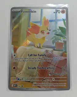 Fennekin 080 Pokemon Center Promo Stamp - Image 2
