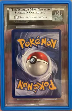 Pokemon 1999 Base Set Unlimited Blastoise Holo Rare #2/102 BGS 8 English - Image 2