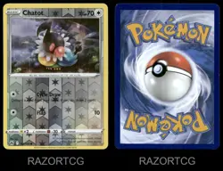 CHATOT 112/159 C CROWN ZENITH POKEMON REVERSE HOLO NM/M - Image 3