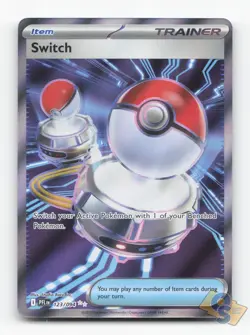 Pokemon TCG - Switch 123/094 Near Mint Ultra Rare Phantasmal Flames - Image 1