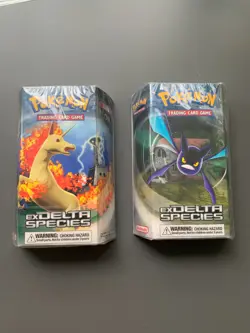 Pokemon EX Delta Species SEALED Theme Deck Set, Steeplechase and Breakthrough - Image 1