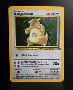 Pokemon TCG - KANGASKHAN - 5/64 - HOLO - RARE - UNLIMITED - JUNGLE (1999) - MP - Image 1