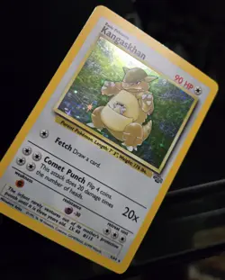 Pokemon TCG - KANGASKHAN - 5/64 - HOLO - RARE - UNLIMITED - JUNGLE (1999) - MP - Image 3