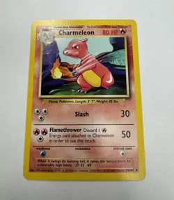 Wizards of the Coast Charmeleon 24/102 Base Set 1999 Unlimited Uncommon 80 HP - Image 1