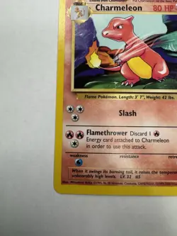 Wizards of the Coast Charmeleon 24/102 Base Set 1999 Unlimited Uncommon 80 HP - Image 3