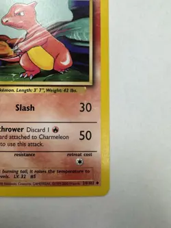Wizards of the Coast Charmeleon 24/102 Base Set 1999 Unlimited Uncommon 80 HP - Image 4