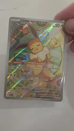 Pokemon Center Eevee Stamped Promo Prismatic Evolutions PC ETB Exclusive SVP 173 - Image 2