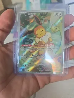 Pokemon Center Eevee Stamped Promo Prismatic Evolutions PC ETB Exclusive SVP 173 - Image 4