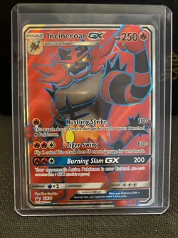 Pokemon TCG Incineroar GX SM38 Black Star Promo Holo 250 HP English Stage 2 - Image 3