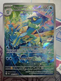 Frogadier 089/086 Chaos Rising Illustration Rare Pokemon TCG ENGLISH NM/M - Image 1