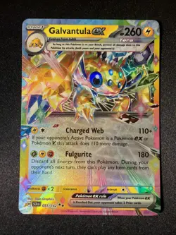 Galvantula ex 051/142 Sv07: Pokemon Stellar Crown ⭐⭐ NM/M 💥Ships Free💥 - Image 1