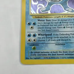 Pokemon TCG Poliwrath Holo Rare Stage 2 Base Set 13/102 English 1999 - Image 5