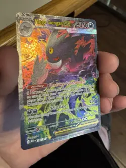 Pokemon Ascended Heroes Mega Gengar ex 284/217 SIR - NM, Pack fresh - Image 3