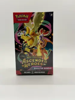 Pokemon TCG: Mega Evolution Ascended Heroes Booster Bundle Box (6 Packs) 2026 - Image 1